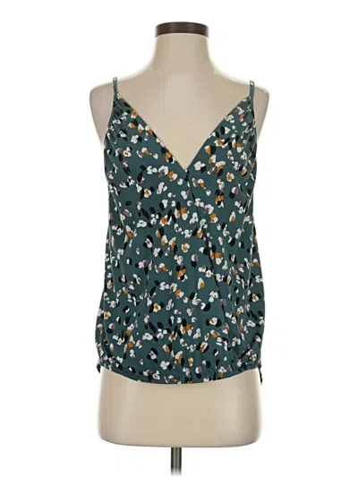 Pre-owned West Kei Sleeveless Blouse In Blue