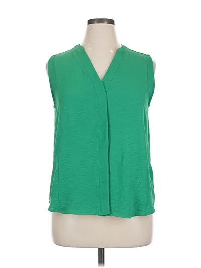 Pre-owned West Kei Sleeveless Blouse In Green