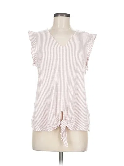 Pre-owned West Kei Sleeveless Blouse In Pink