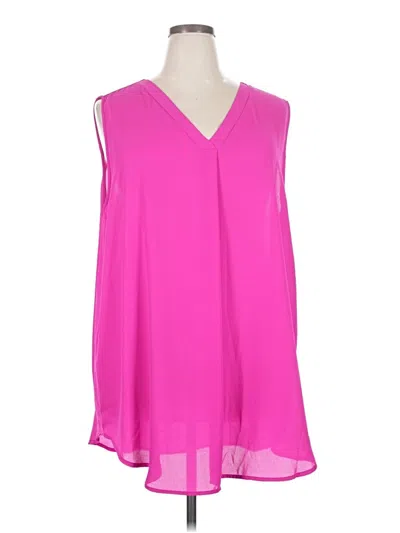 Pre-owned West Kei Sleeveless Blouse In Pink