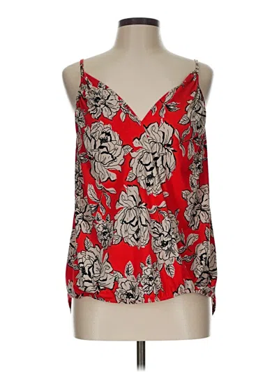 Pre-owned West Kei Sleeveless Blouse In Red
