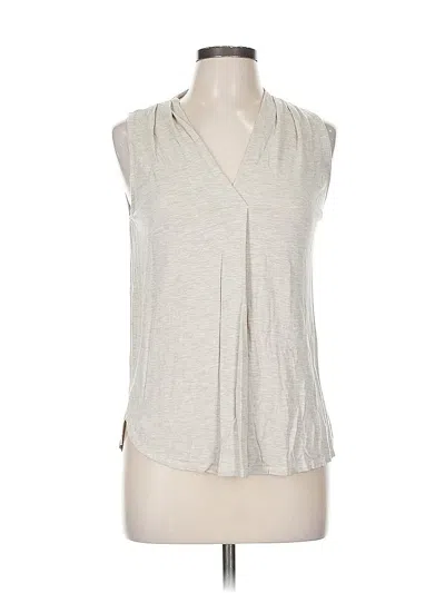 Pre-owned West Kei Sleeveless Blouse In Silver