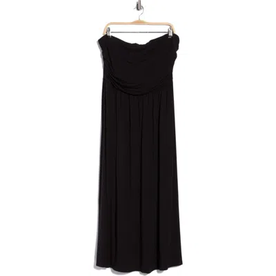 West Kei Strapless Maxi Dress In Black