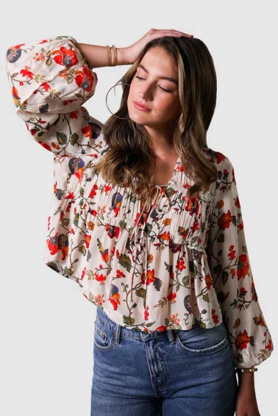 West Of Aurelie Top In Pink