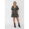 West Of Brigitte Mini Dress In Multi