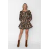 West Of Emily Mini Dress In Multi