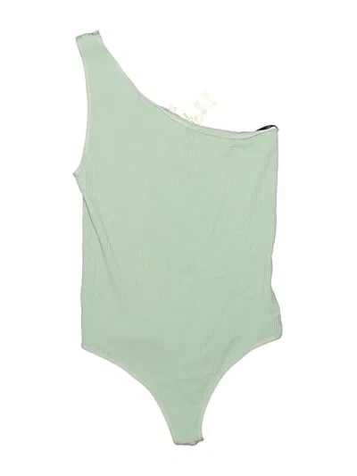 Pre-owned West Of Melrose Bodysuit In Green