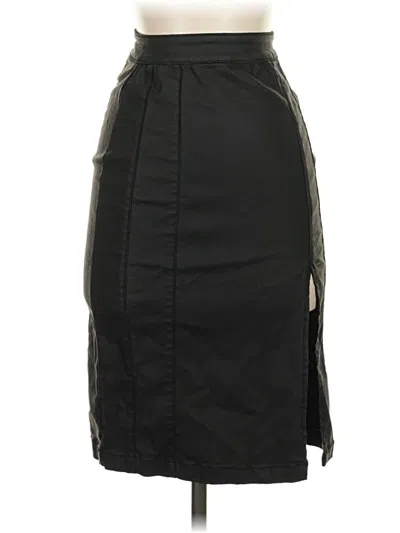 Pre-owned West Of Melrose Casual Skirt In Black