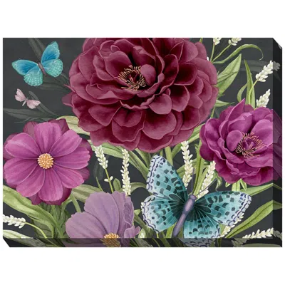 West Of The Wind Bold Beauties 40" Wide Rectangular Outdoor Canvas Wall Art