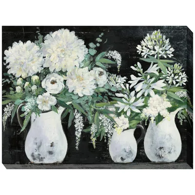 West Of The Wind Farmhouse Fresh 40" Wide Rectangular Outdoor Canvas Wall Art