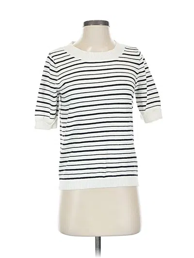 Pre-owned Westbound 3/4 Sleeve T-shirt In White