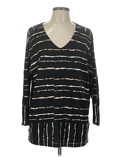 Pre-owned Westbound 3/4 Sleeve T-shirt In Black