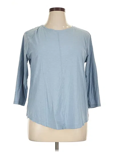 Pre-owned Westbound 3/4 Sleeve T-shirt In Blue