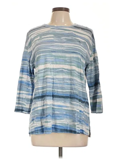 Pre-owned Westbound 3/4 Sleeve T-shirt In Blue