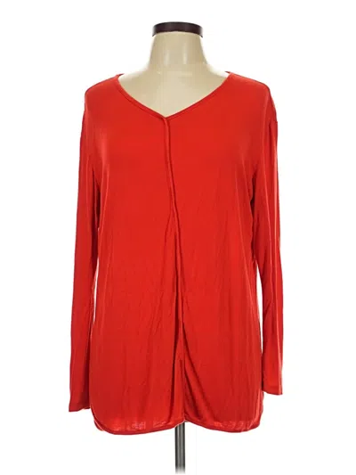 Pre-owned Westbound 3/4 Sleeve T-shirt In Red