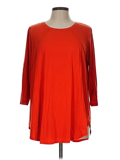 Pre-owned Westbound 3/4 Sleeve T-shirt In Red