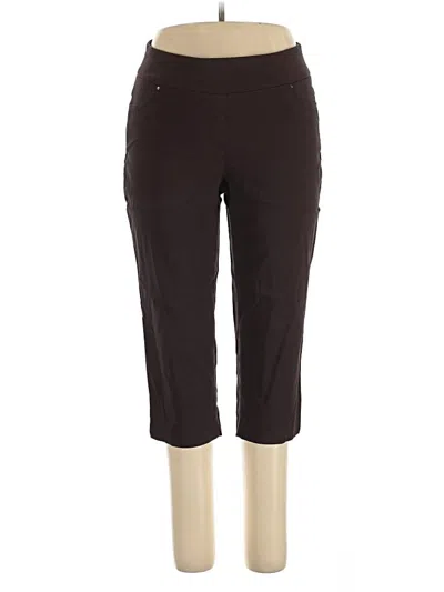 Pre-owned Westbound Active Pants In Brown