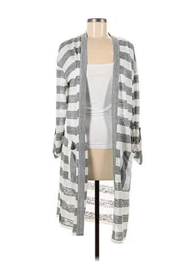 Pre-owned Westbound Cardigan Sweater In Gray