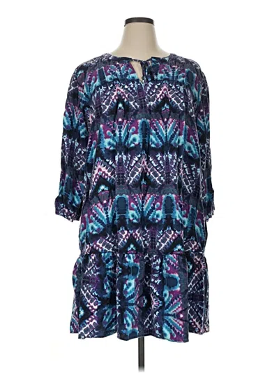 Pre-owned Westbound Casual Dress In Blue