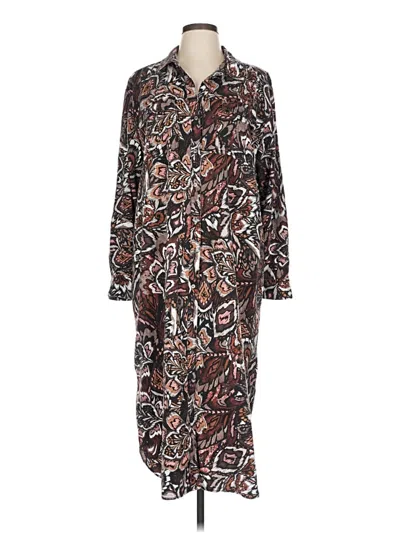 Pre-owned Westbound Casual Dress In Brown