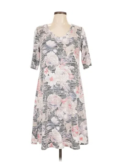 Pre-owned Westbound Casual Dress In Gray