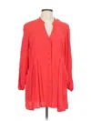 Westbound Casual Dress In Red