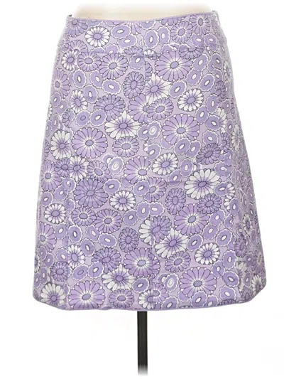 Pre-owned Westbound Casual Skirt In Purple