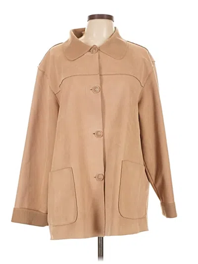 Pre-owned Westbound Coat In Brown