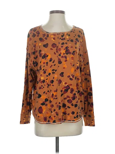 Pre-owned Westbound Long Sleeve T-shirt In Brown