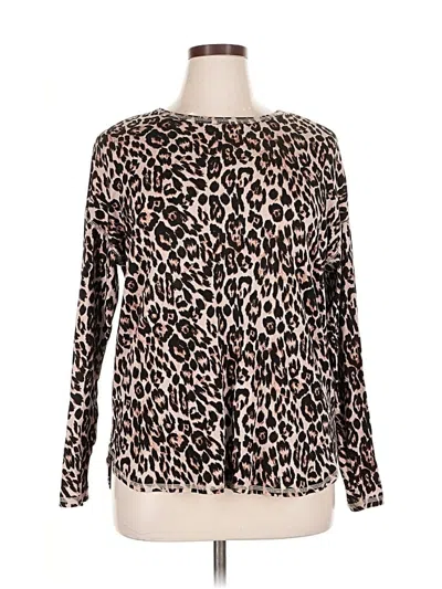 Pre-owned Westbound Long Sleeve T-shirt In Brown