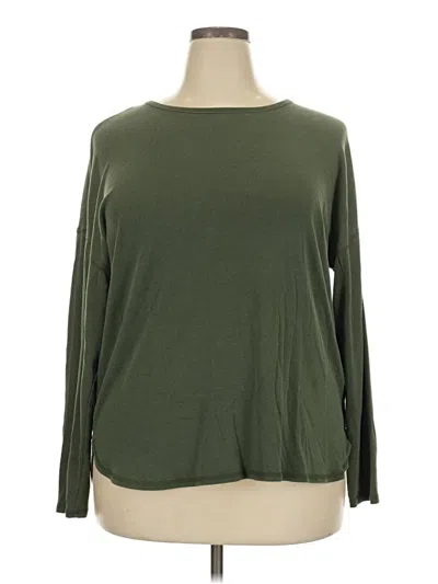Pre-owned Westbound Long Sleeve T-shirt In Green