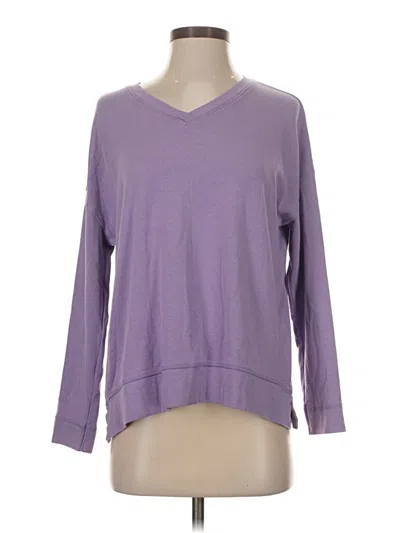 Pre-owned Westbound Long Sleeve T-shirt In Purple