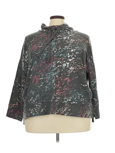Pre-owned Westbound Poncho In Gray