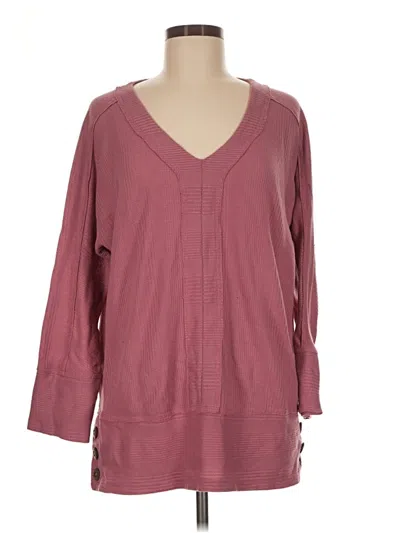 Pre-owned Westbound Pullover Sweater In Burgundy