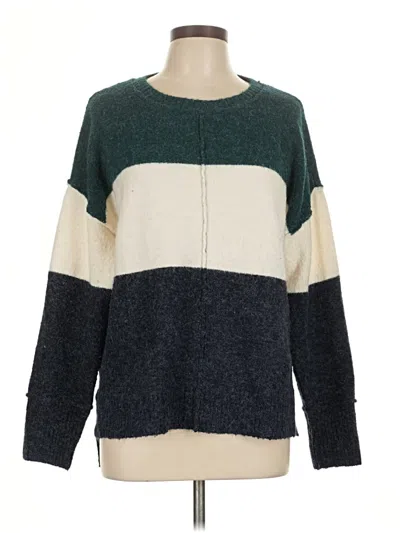 Pre-owned Westbound Pullover Sweater In Green