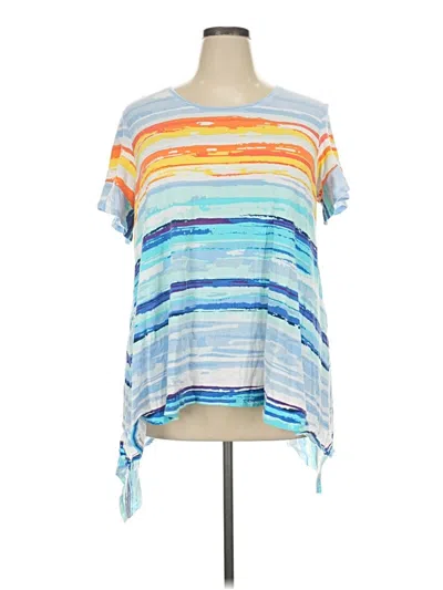 Pre-owned Westbound Short Sleeve T-shirt In Blue