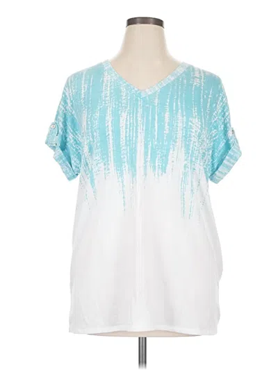 Pre-owned Westbound Short Sleeve T-shirt In Blue
