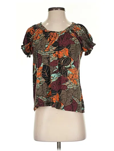 Pre-owned Westbound Short Sleeve T-shirt In Brown