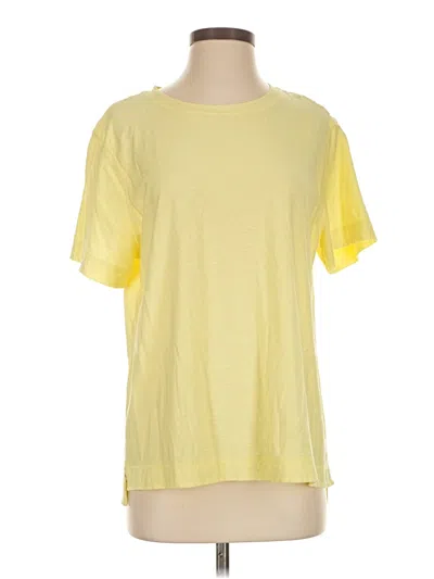 Pre-owned Westbound Short Sleeve T-shirt In Yellow
