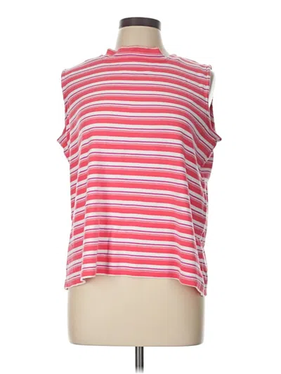 Pre-owned Westbound Sleeveless T-shirt In Pink