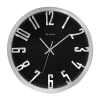 Westclox 12" Modern Silver Color Analog Wall Clock In Multi