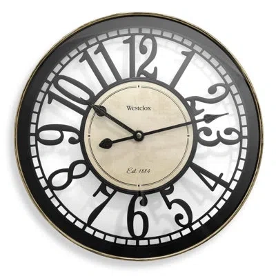 Westclox 12" Wall Clock In Black