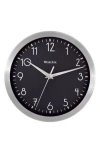Westclox Aluminum Wall Clock