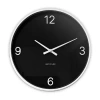 Westclox Decorative Home Large Timepiece Collection Wall Clock In Black