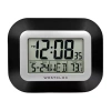 Westclox Digital Lcd Day &and Temperature Wall Clock In Black