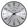 Westclox Wall Clock In Silver