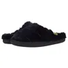 Western Chief Ester 21374540h Slipper Women's Black Faux Fur Mule Gal604 In Black