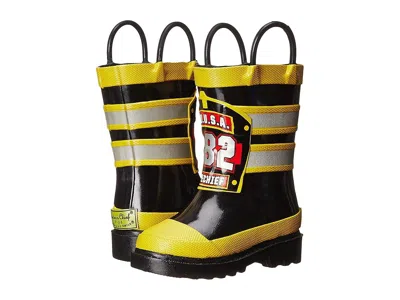 Western Chief F. D.u. S.a. Firechief Rain Boot (toddler/little Kid/big Kid) Boys Shoes Black: 7 Toddler M In Yellow