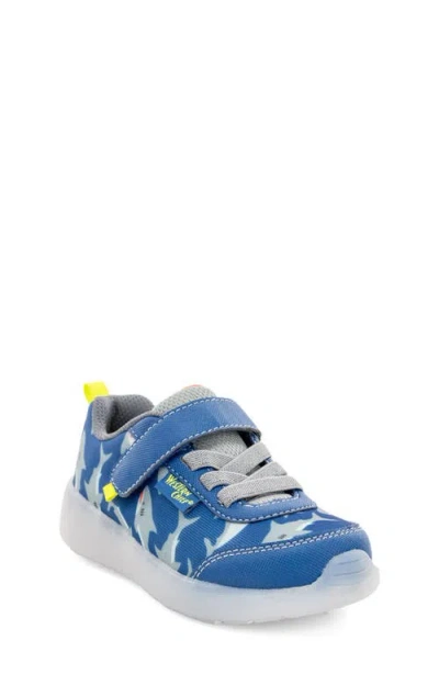 Western Chief Kids'  Flash Feet Light-up Sneaker In Blue