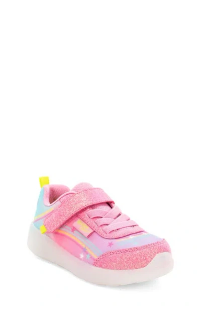 Western Chief Kids'  Flash Feet Light-up Sneaker In Pink